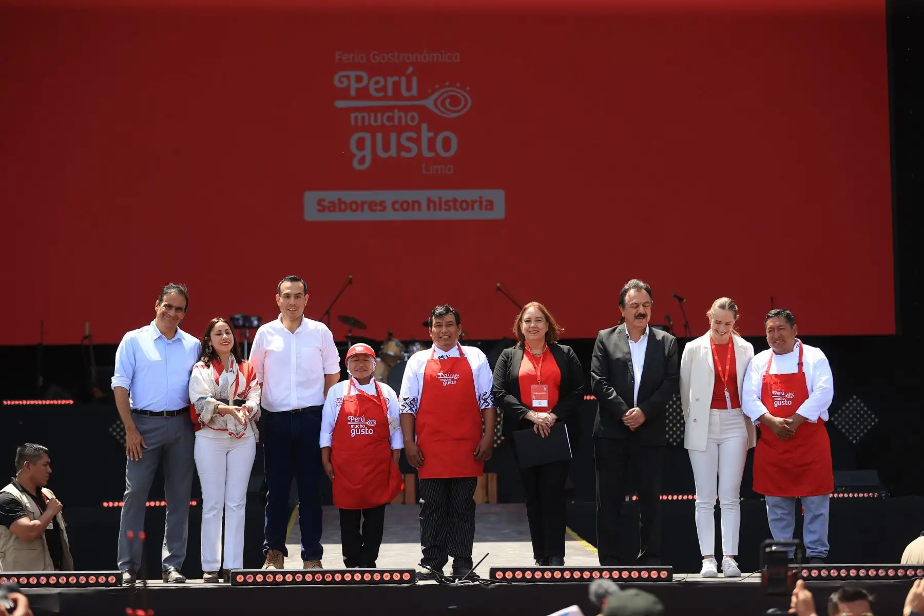 El presidente José Jerí Oré participa en la inauguración de la feria gastronómica Perú Mucho Gusto. Foto: ANDINA/ Jhonel Rodríguez El presidente José Jerí Oré participa en la inauguración de la feria gastronómica Perú Mucho Gusto. Foto: ANDINA/ Jhonel Rodríguez