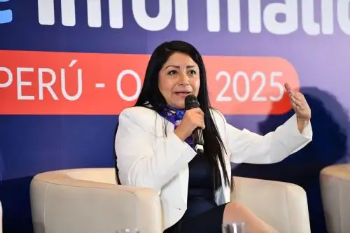 Minister of Economy and Finance of Peru, Denisse Miralles. Photo: Courtesy.