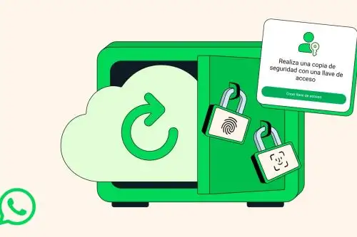 WhatsApp introduce llaves de acceso para cifrar copias de seguridad de chats