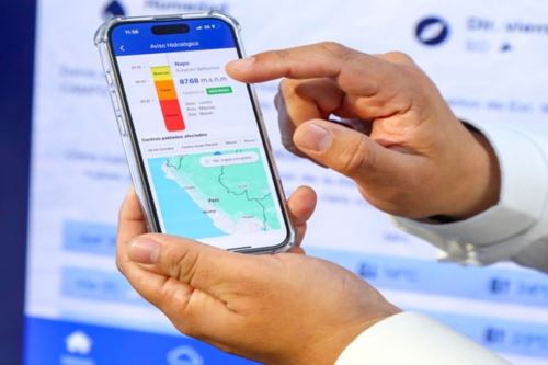 Esta información procesada genera información que se traduce en avisos y pronósticos de lluvias, viento, heladas, friajes, temperaturas bajas o altas. Su actualización es diaria e ininterrumpida. Foto: Difusión