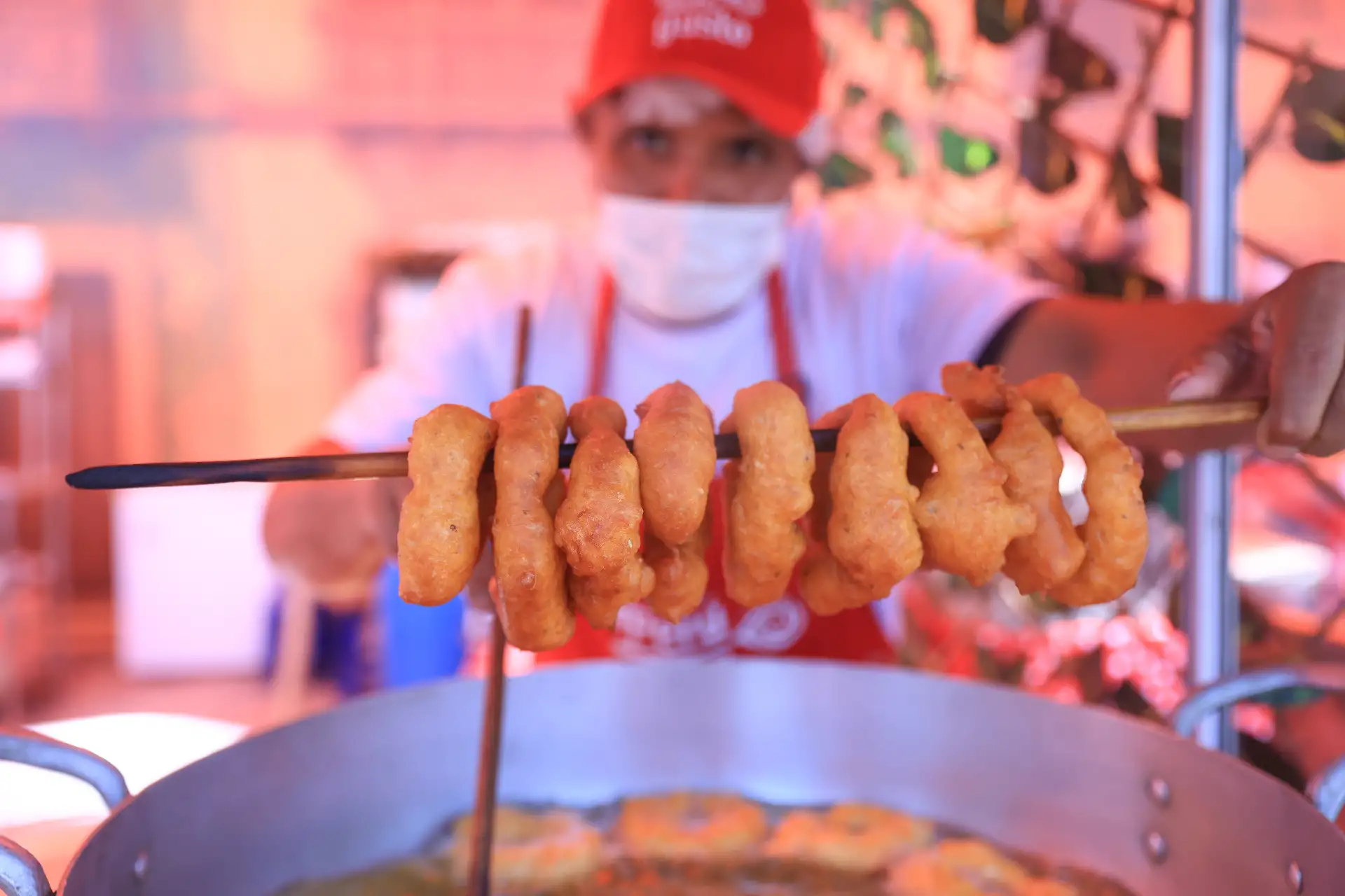En la Feria gastronómica Perú Mucho Gusto podrás encontrar  dulces tradicionales como los ricos picarones Marcelo, de Abraham Enciso.   Foto: ANDINA/Jhonel Rodríguez Robles En la Feria gastronómica Perú Mucho Gusto podrás encontrar  dulces tradicionales como los ricos picarones Marcelo, de Abraham Enciso.   Foto: ANDINA/Jhonel Rodríguez Robles