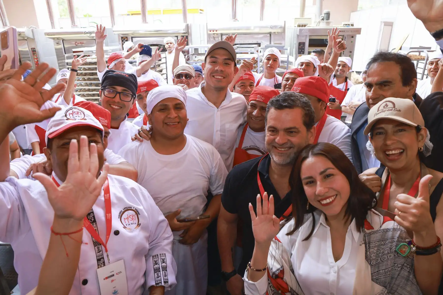 El presidente José Jerí Oré participa en la inauguración de la feria gastronómica Perú Mucho Gusto. Foto: ANDINA/Prensa Presidencia
