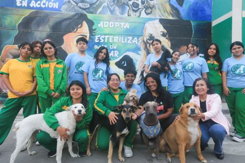 "Patitas en Acción" una iniciativa de docentes y estudiantes de Puente Piedra