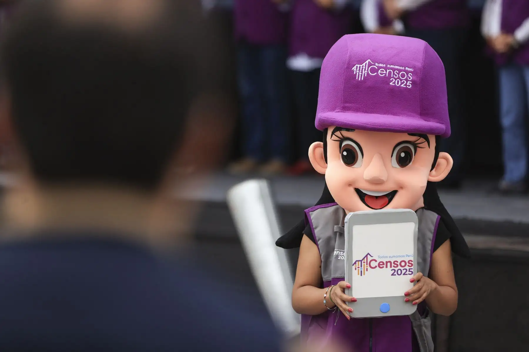 Ceremonia de clausura de los Censos Nacionales 2025, liderada por el jefe del INEI, Gaspar Morán, quien anunció el cierre del trabajo de campo oficial de los Censos Nacionales 2025: XIII de Población, VIII de Vivienda y IV de Comunidades Indígenas. Foto: ANDINA/Jhonel Rodríguez Robles Ceremonia de clausura de los Censos Nacionales 2025, liderada por el jefe del INEI, Gaspar Morán, quien anunció el cierre del trabajo de campo oficial de los Censos Nacionales 2025: XIII de Población, VIII de Vivienda y IV de Comunidades Indígenas. Foto: ANDINA/Jhonel Rodríguez Robles