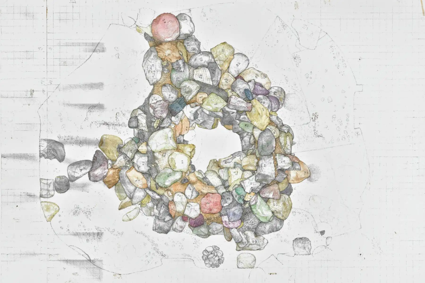 Quirino Olivera y su equipo de arqueólogos estiman que la cámara se encuentra entre tres y cinco metros de profundidad, bajo capas de tierra roja y blanca que representarían la dualidad lunar y solar de la cosmovisión de esa cultura. Foto: Cortesía Asociación para la Investigación Científica de la Amazonía de Perú. Quirino Olivera y su equipo de arqueólogos estiman que la cámara se encuentra entre tres y cinco metros de profundidad, bajo capas de tierra roja y blanca que representarían la dualidad lunar y solar de la cosmovisión de esa cultura. Foto: Cortesía Asociación para la Investigación Científica de la Amazonía de Perú.