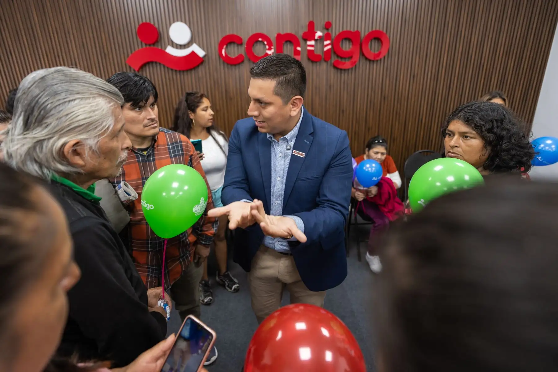 El evento que se efectuó en la sala multipropósito de la sede central, contó con la participación del director ejecutivo del Programa Nacional Contigo, Freddy Solano, así como de los usuarios y sus cuidadores, quienes participaron activamente en las diversas dinámicas.Foto:ANDINA/Difusión El evento que se efectuó en la sala multipropósito de la sede central, contó con la participación del director ejecutivo del Programa Nacional Contigo, Freddy Solano, así como de los usuarios y sus cuidadores, quienes participaron activamente en las diversas dinámicas.Foto:ANDINA/Difusión