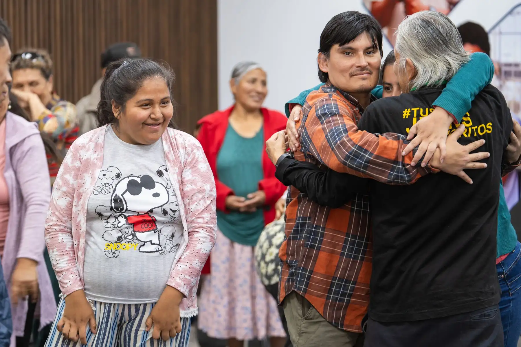 Durante la jornada se desarrolló el taller “Me divierto en familia”, con el apoyo de profesionales del Programa Integral Nacional para el Bienestar Familiar (INABIF).  Foto:ANDINA/Difusión Durante la jornada se desarrolló el taller “Me divierto en familia”, con el apoyo de profesionales del Programa Integral Nacional para el Bienestar Familiar (INABIF).  Foto:ANDINA/Difusión