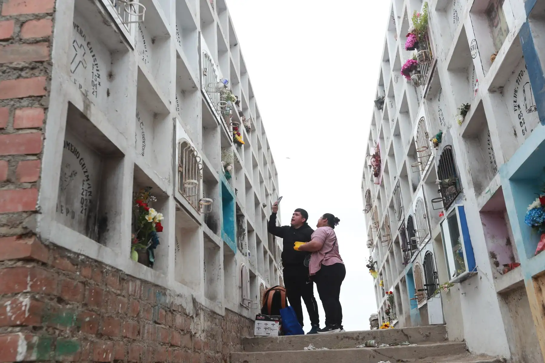 En el cementerio Santa Rosa, ubicado en el cerro La Regla, en el Callao, cientos de personas acudieron este Día de Todos los Santos para visitar a sus difuntos. Con flores, velas y música, las familias recordaron a sus seres queridos en un ambiente de fe y tradición, llenando el camposanto de colores y emociones en una jornada dedicada al recuerdo y la unión.
Foto : ANDINA / Lino Chipana Obregón.