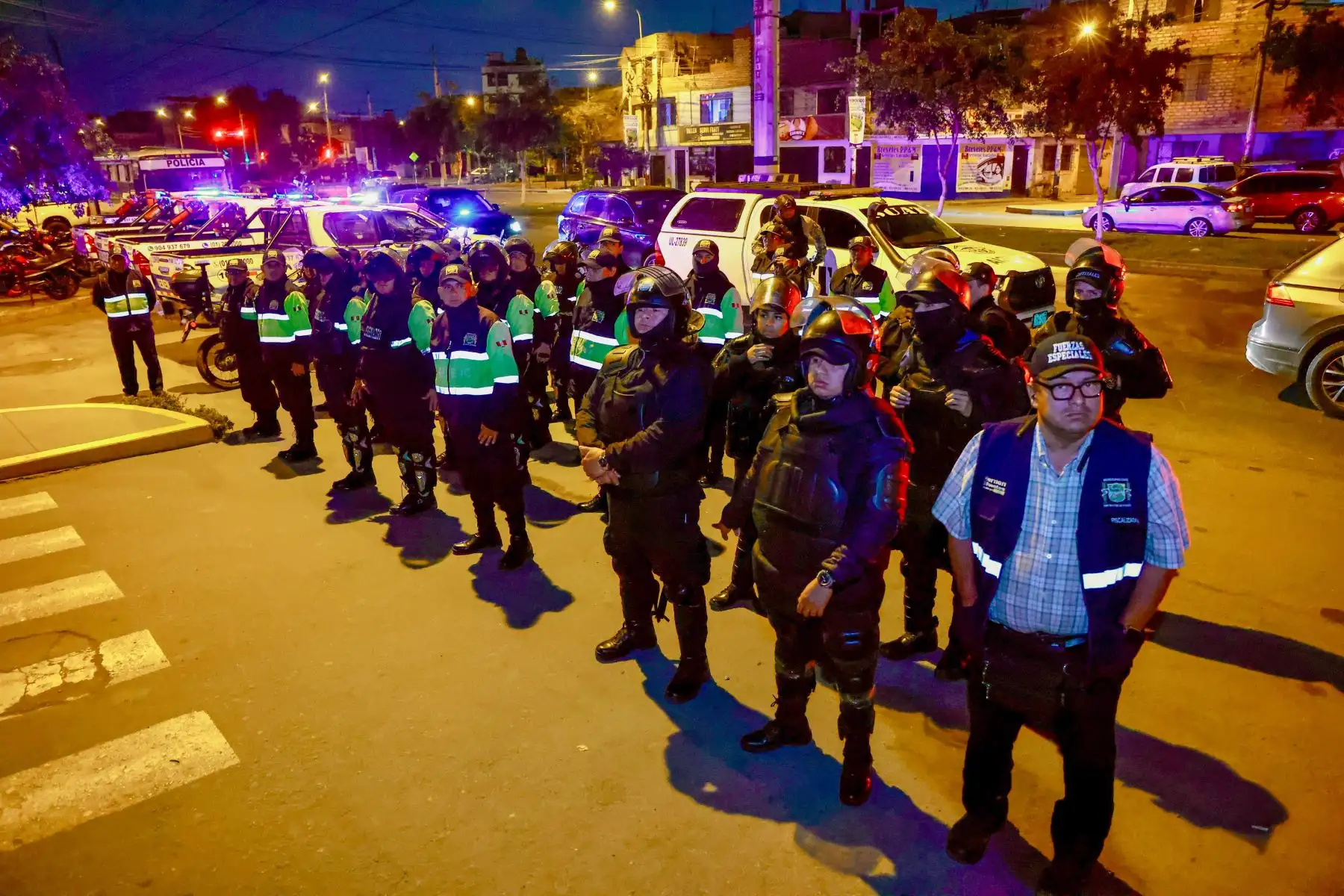 Presidente José Jerí lideró operativo en el distrito de San Martín de Porres.
Foto: ANDINA/Prensa Presidencia