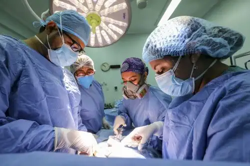 Personal asistencial trabaja en horarios extendidos, disminuyendo tiempos de espera para desembalse quirúrgico Foto: ANDINA/Difusión