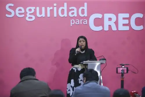 Minister of Economy and Finance, Denisse Miralles. ANDINA/Jhonel Rodríguez Robles