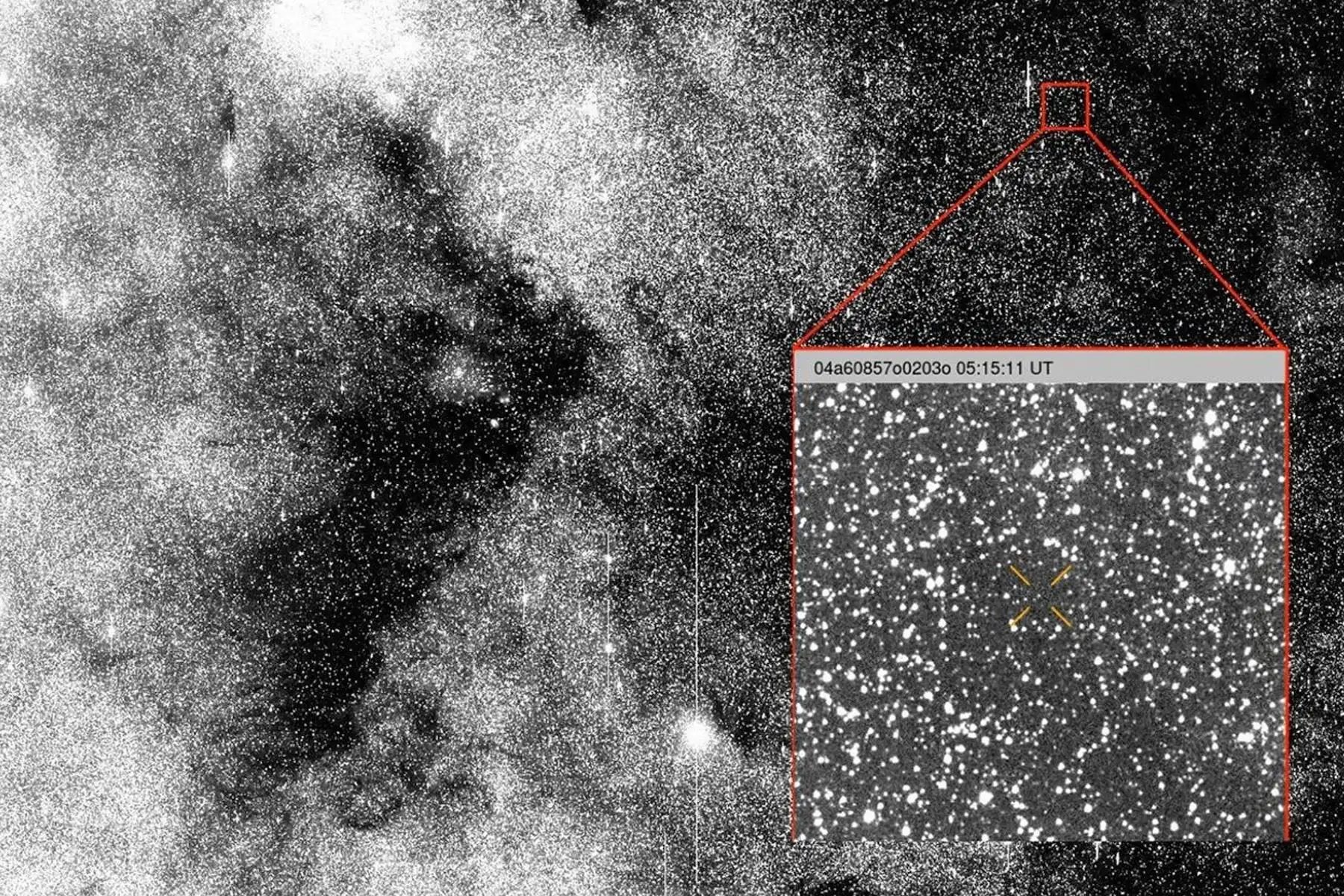 El cometa 3I/ATLAS es el tercer objeto que proviene del exterior de nuestro sistema solar que se ha descubierto hasta ahora. Foto: NASA