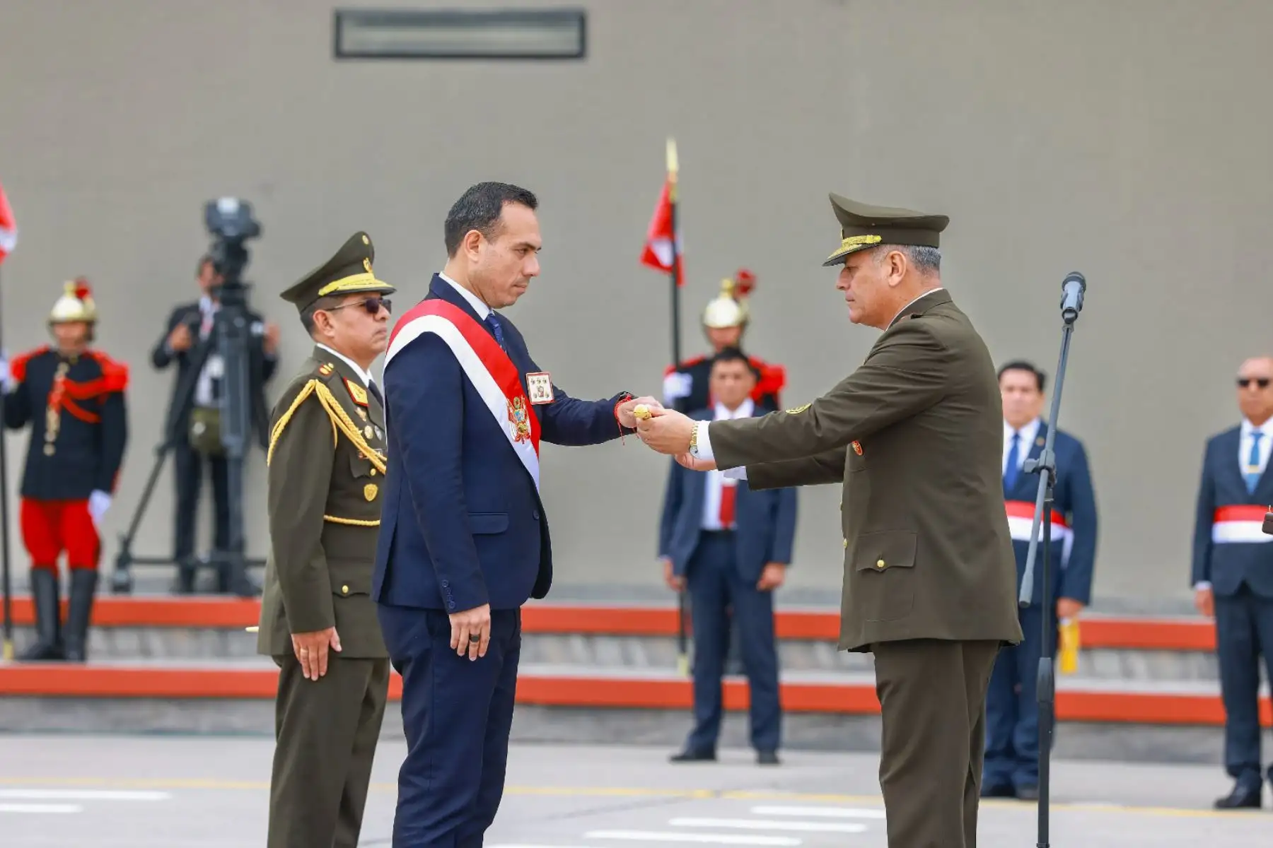 Presidente Jerí: No descansaremos hasta derrotar a la delincuencia. Foto: ANDINA/Prensa Presidencia