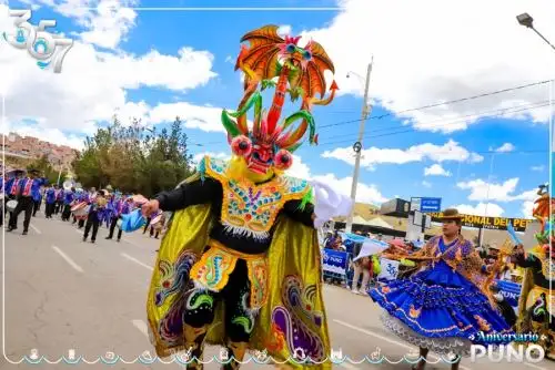 La ciudad de Puno festeja hoy su 357 aniversario de fundación española. Foto: Facebook/Municipalidad Provincial de Puno.