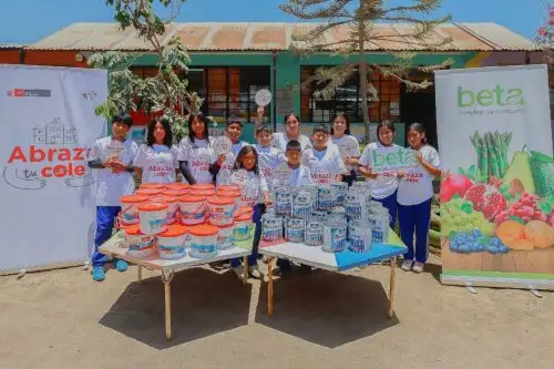 Iniciativa promueve la colaboración entre el Estado y el sector privado para mejorar la infraestructura educativa y el mobiliario escolar. Foto: ANDINA/Difusión