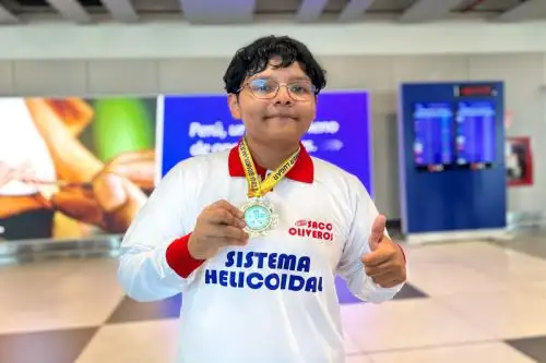 Joven chalaco conquista competencia de Química, que se realizó en México. Foto: ANDINA/Difusión