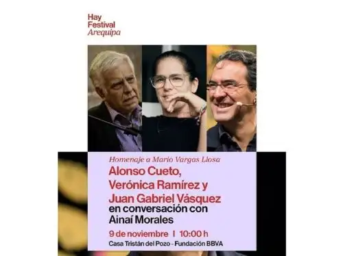 El Hay Festival Arequipa 2025 rendirá un especial homenaje a Mario Vargas Llosa, nuestro Nobel de Literatura 2010.