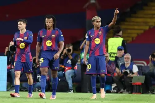 Lamine Yamal es carta de gol del Barza ante el Brujas
