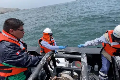 Caso Repsol: Fiscalía verificó estado actual de zonas marinas afectadas por el derrame de petróleo en 2022. Foto: ANDINA/Difusión