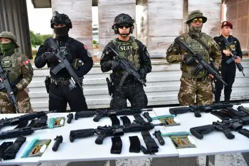 PNP recibió lote de equipamiento logístico para combatir el crimen organizado. Foto: ANDINA/Difusión