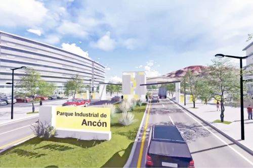 Proyecto del Parque Industrial de Ancón. ANDINA/Difusión