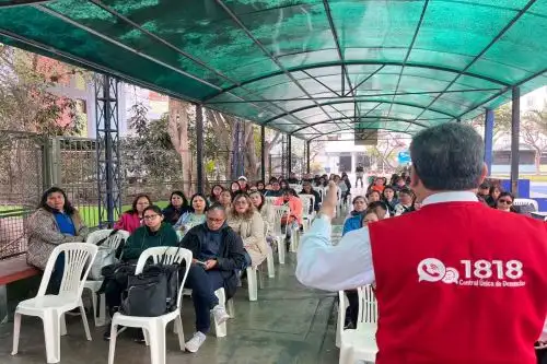 Mininter fortalece acciones preventivas en colegios mediante la campaña “Súmate y denuncia”. Foto: ANDINA/Difusión