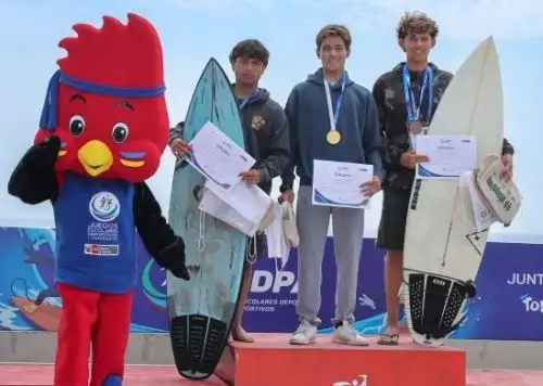 La nuevas figuras del surf peruano se exponente en Punta Rocas