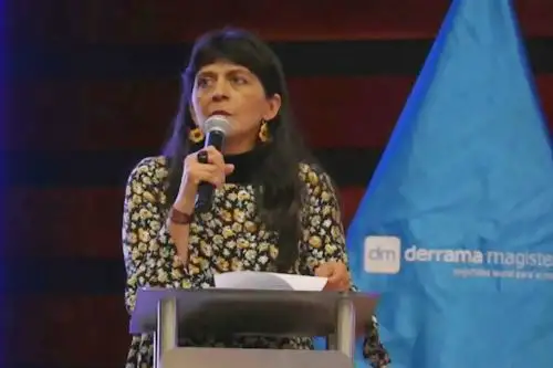 Yolanda Rojo Chávez, directora académica de la Unidad DM Formación de la Derrama Magisterial. Foto: Difusión