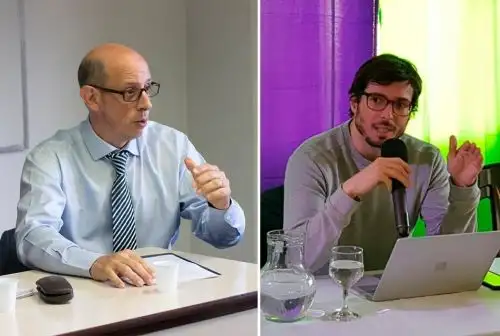 El profesor Nicolás Arata de la Universidad Pedagógica Nacional (UNIPE) y la Universidad de Buenos Aires (UBA), especialista en Historia de la Educación Latinoamericana, señaló que la educación remota intensificó una problemática global que aún se procesa. Arata enfatizó que, más allá de su función pedagógica, la escuela cumple un rol social fundamental en América Latina, actuando como un espacio de integración y defensa de derechos.ANDINA/Difusión