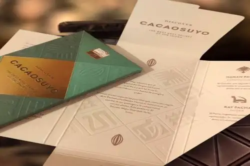 El mejor chocolate del mundo es peruano y nace en la región de Junín. Foto: ANDINA/Difusión