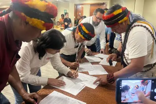 Instalación de la Mesa Técnica Multisectorial para el desarrollo sostenible y la remediación ambiental del Lote 192. Foto: Cortesía.
