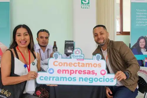 Rueda de negocios de FICAFÉ 2025 en Chachapoyas. Foto: Cortesía.