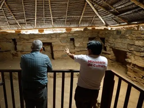 Ministro de Cultura, Alfredo Luna Briceño, cumple visita de trabajo en Huánuco donde coordina acciones de protección del patrimonio arqueológico y religioso de región Huánuco. ANDINA/Difusión