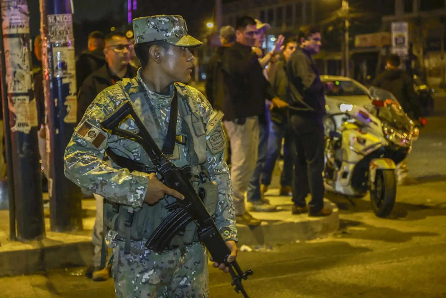 Presidente José Jerí supervisa operativo en Los Olivos y visita a la central de videovigilancia. Foto: ANDINA/ Prensa Presidencia