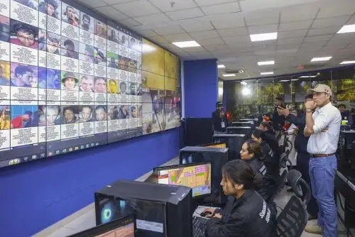 Presidente José Jerí supervisa operativo en Los Olivos y visita a la central de videovigilancia