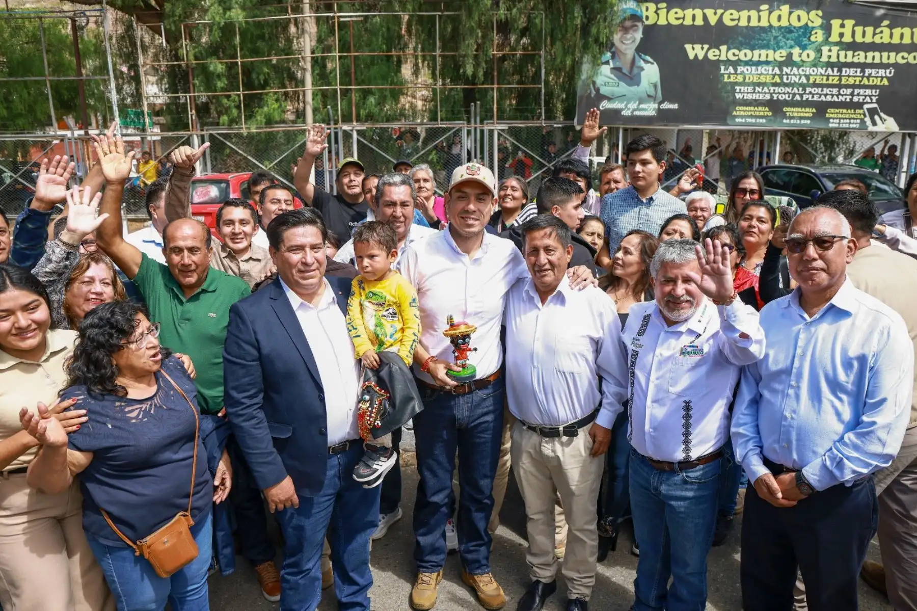 El presidente José Jerí llegó a Huánuco para participar en el IX Consejo de Estado Regional. Foto: ANDINA/Prensa Presidencia