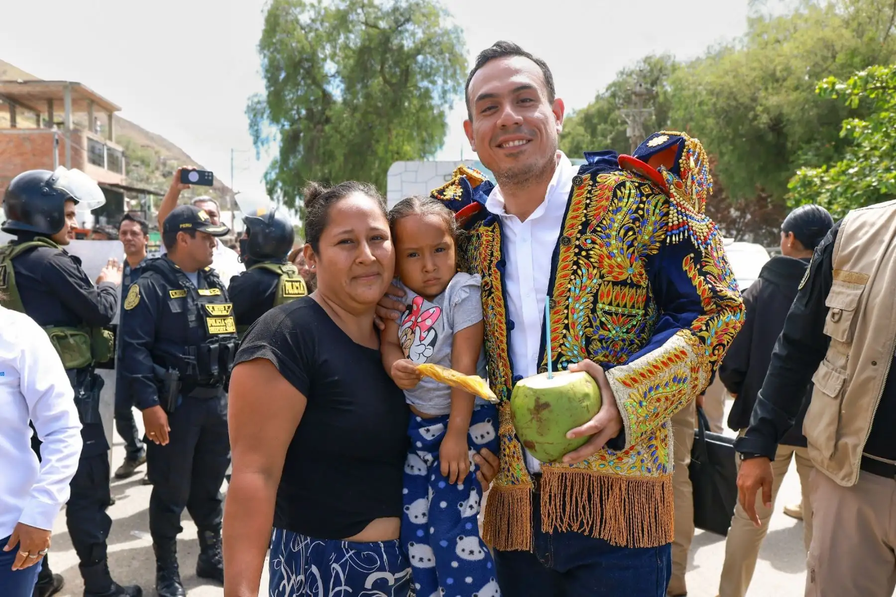 El presidente José Jerí llegó a Huánuco para participar en el IX Consejo de Estado Regional. Foto: ANDINA/Prensa Presidencia