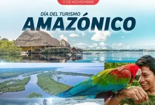 El Día del Turismo Amazónico se celebra el 11 de noviembre de cada año, en conmemoración a la elección del río Amazonas como una de las siete maravillas naturales del mundo.