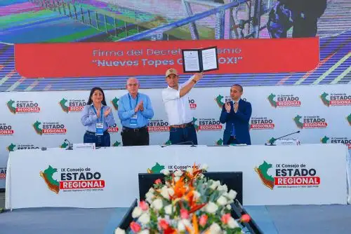 Presidente José Jerí lidera IX Consejo de Estado Regional en Huánuco