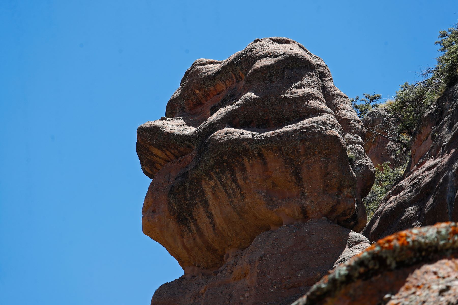 El Cañón de Tinajani, en Puno, que destaca por su impresionante belleza pétrea con formaciones rocosas rojizas, un cielo azul intenso y rodeado del valle altiplánico, se convierte en un nuevo atractivo que estará de moda el 2026 al figurar en la lista de los 10 mejores lugares para visitar en Centroamérica y Sudamérica en 2026. La lista fue elabora por Condé Nast Traveler, la revista internacional especializada en turismo de lujo. Foto: ANDINA/Daniel Bracamonte