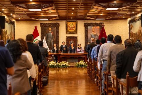 El Congreso Nacional de Arqueología es organizado por el Ministerio de Cultura, y se desarrollará hasta el 14 de noviembre. Foto: Mincul
