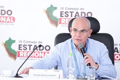 Presidente del Consejo de Ministros, Ernesto Álvarez, participó en IX Consejo de Estado Regional en Huánuco.