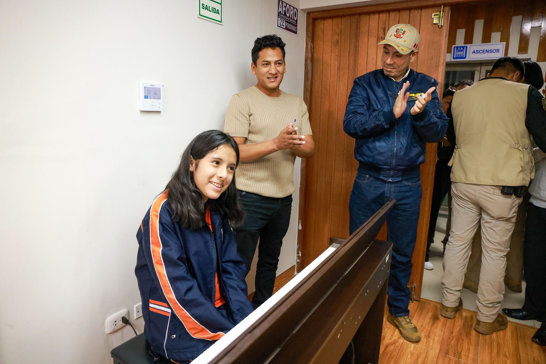 Presidente José Jerí recorre  nuevas instalaciones de la Universidad Nacional Daniel Alomía Robles (UNDAR). Foto: ANDINA/Prensa Presidencia