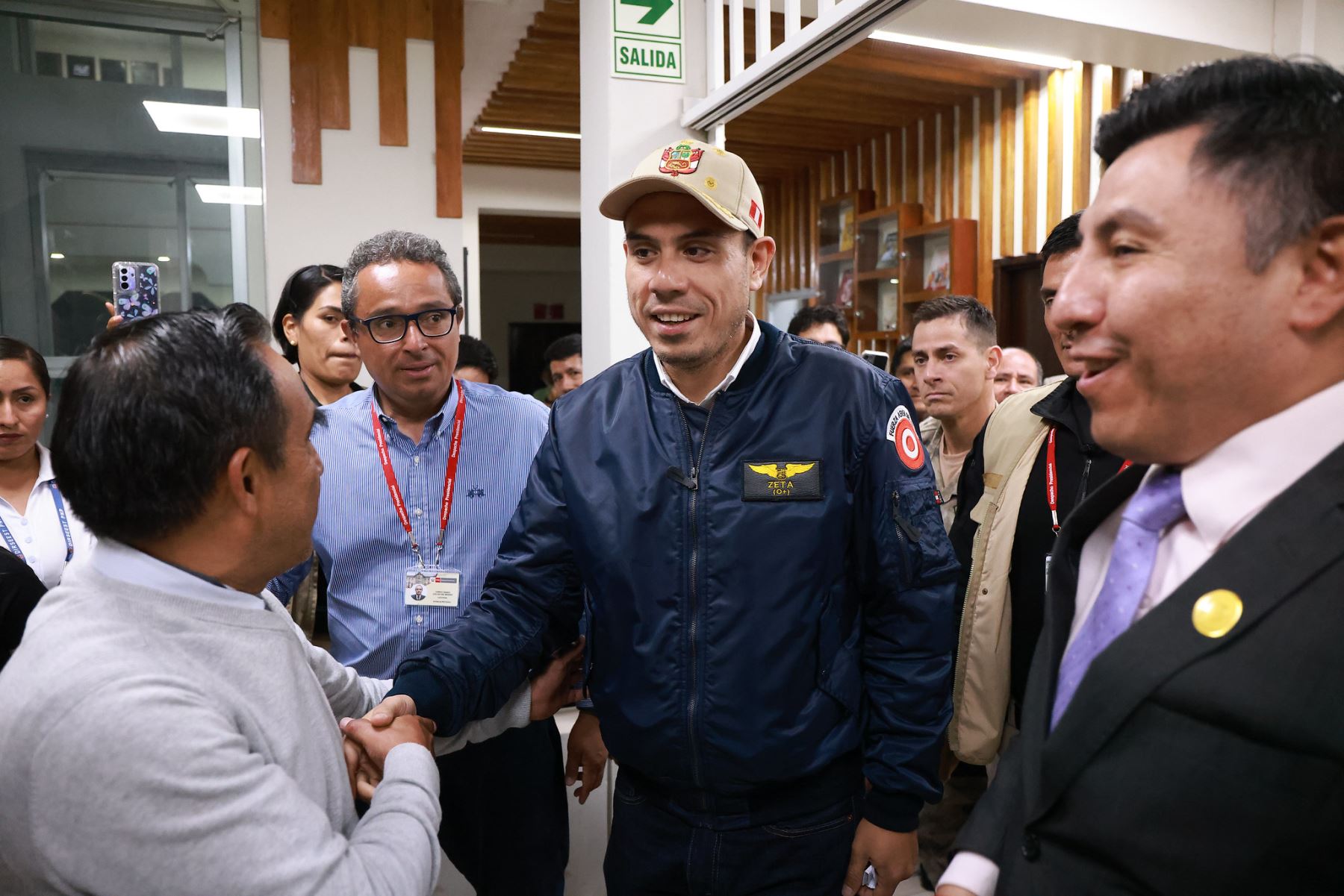 Presidente José Jerí recorre  nuevas instalaciones de la Universidad Nacional Daniel Alomía Robles (UNDAR). Foto: ANDINA/Prensa Presidencia