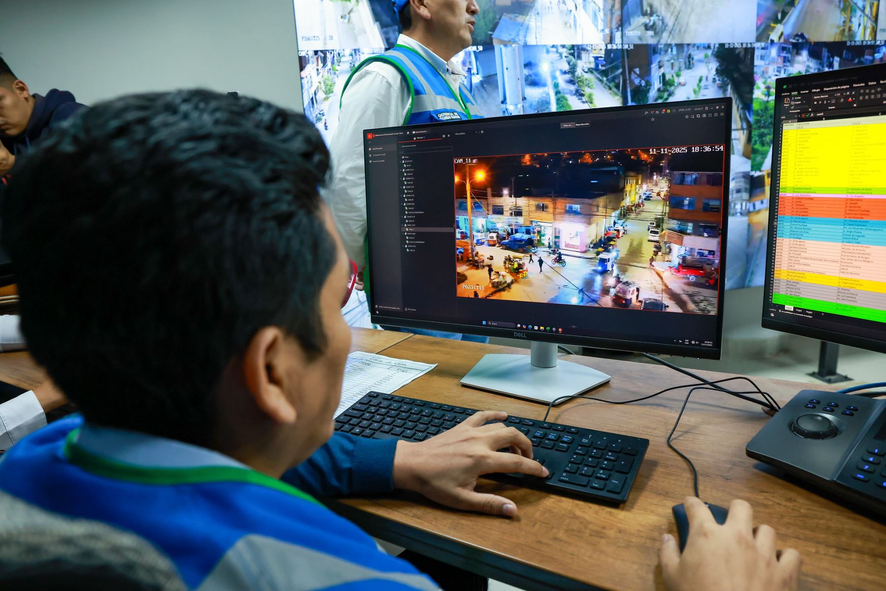 Presidente José Jerí visita a Centro de Seguridad Ciudadana en Amarilis - Huánuco. Foto: ANDINA/Prensa Presidencia