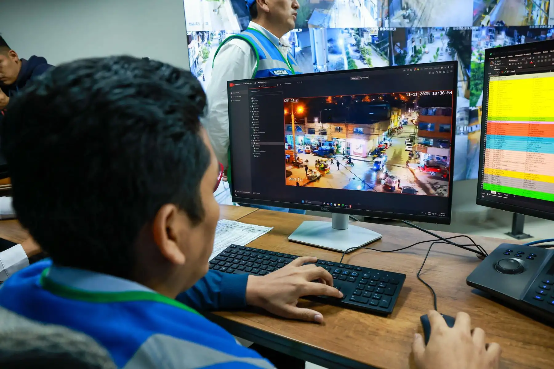 Presidente José Jerí visita a Centro de Seguridad Ciudadana en Amarilis - Huánuco. Foto: ANDINA/Prensa Presidencia