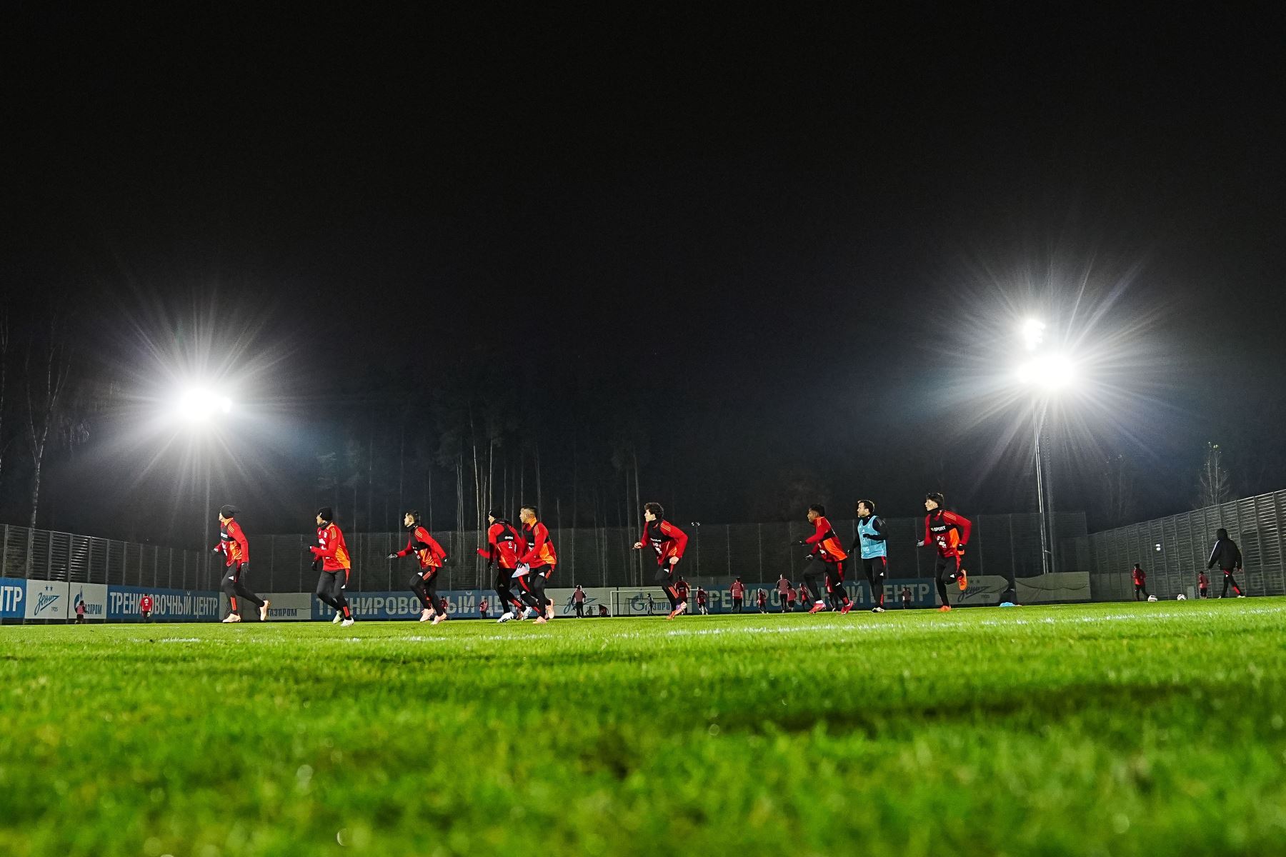 Entrenamiento  de la selección peruana en San Petesburgo.  Foto: ANDINA/Difusión FPF