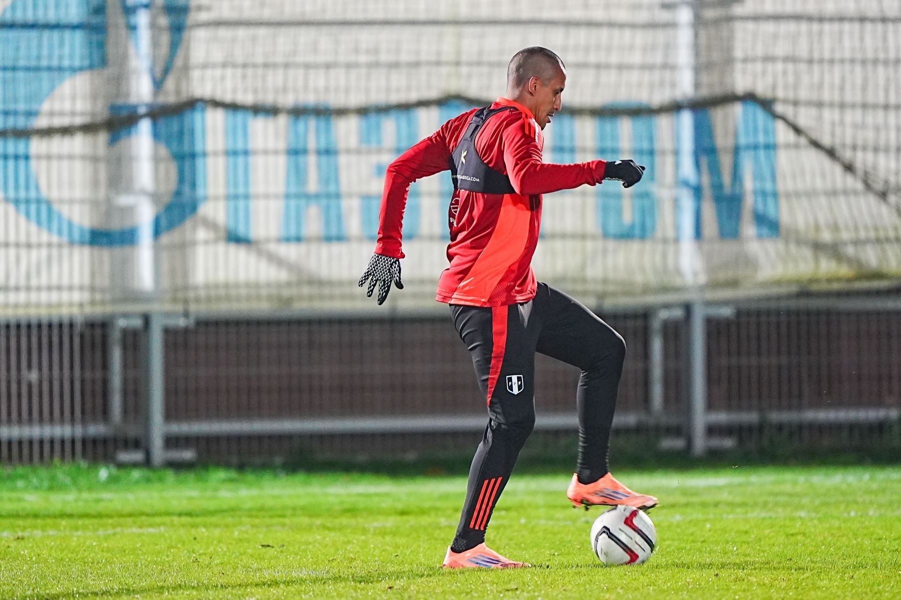 Entrenamiento  de la selección peruana en San Petesburgo.  Foto: ANDINA/Difusión FPF