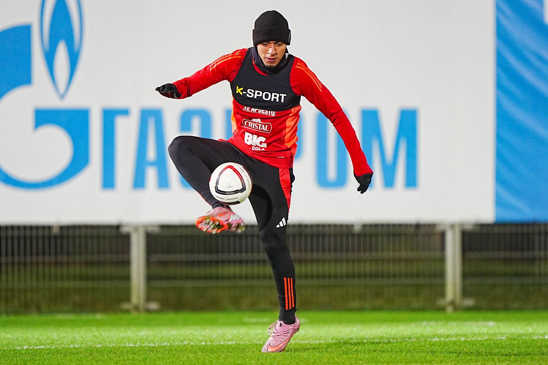 Entrenamiento  de la selección peruana en San Petesburgo.  Foto: ANDINA/Difusión FPF