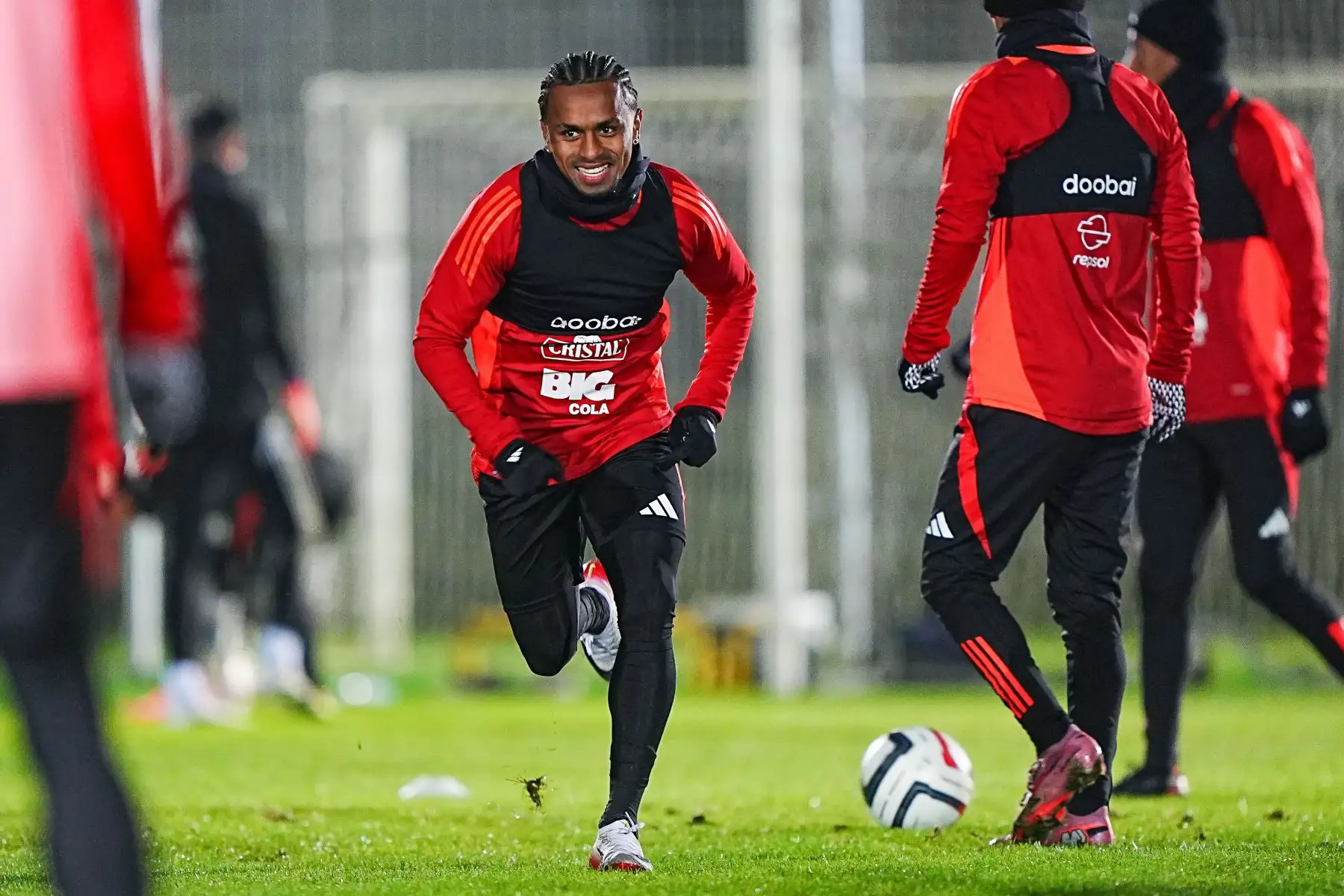 Entrenamiento  de la selección peruana en San Petesburgo.  Foto: ANDINA/Difusión FPF